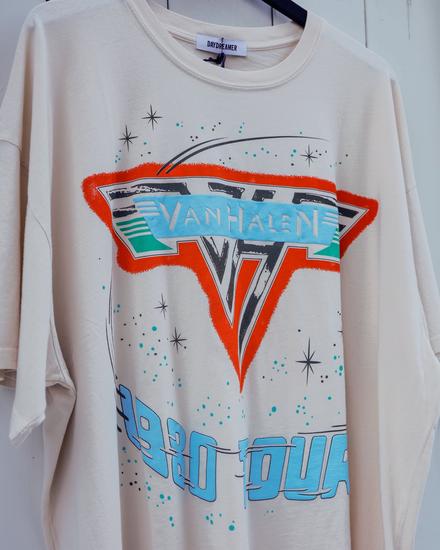 Women's Van Halen 1980 Tour Tee - Off White