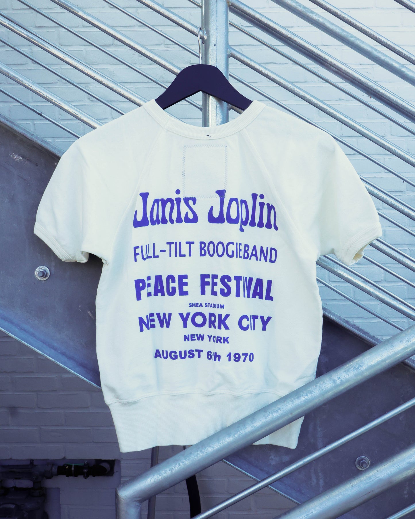 Women's Janis Joplin NYC Raglan - Ivory