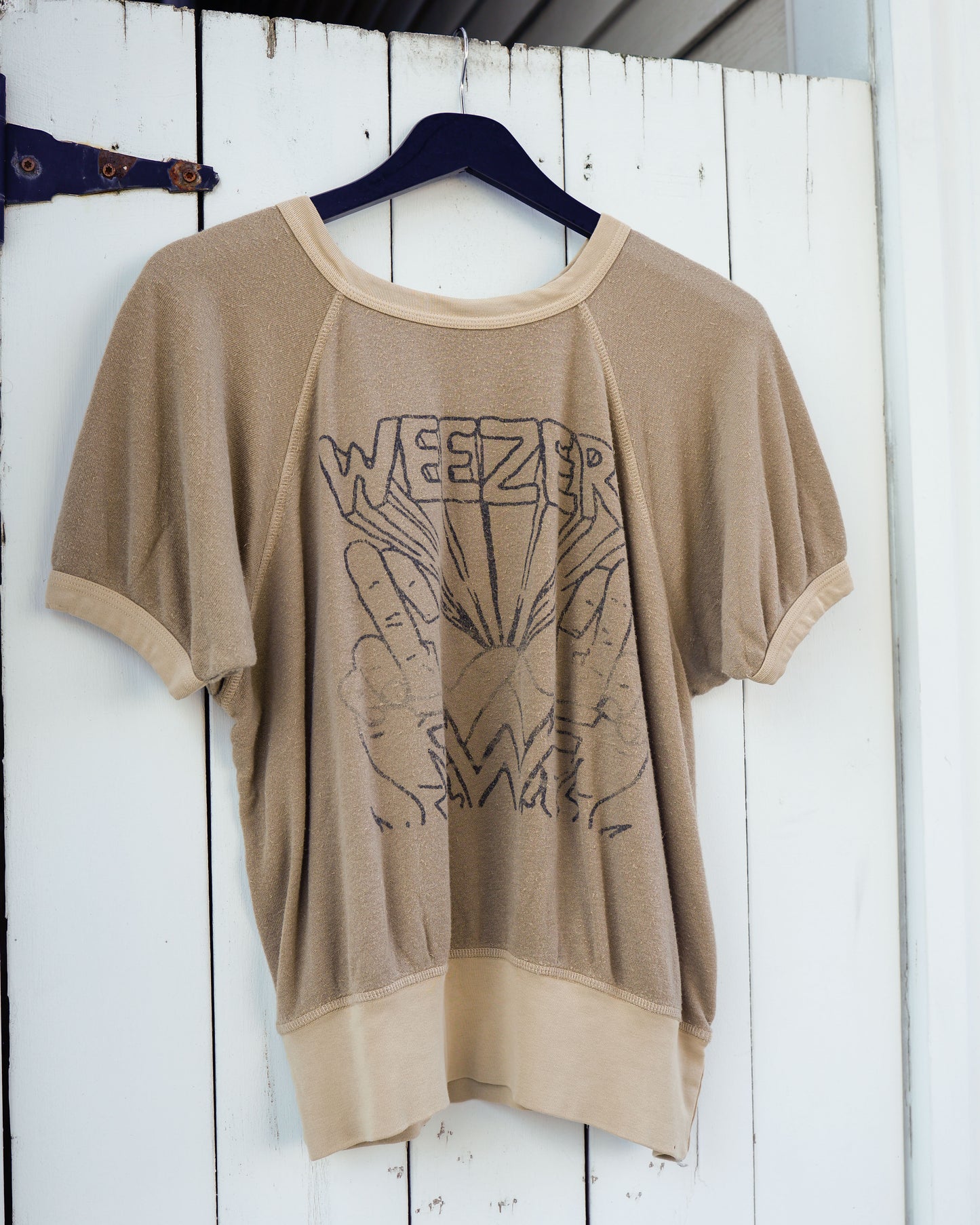 Women's Weezer Flying W Raglan - Sand