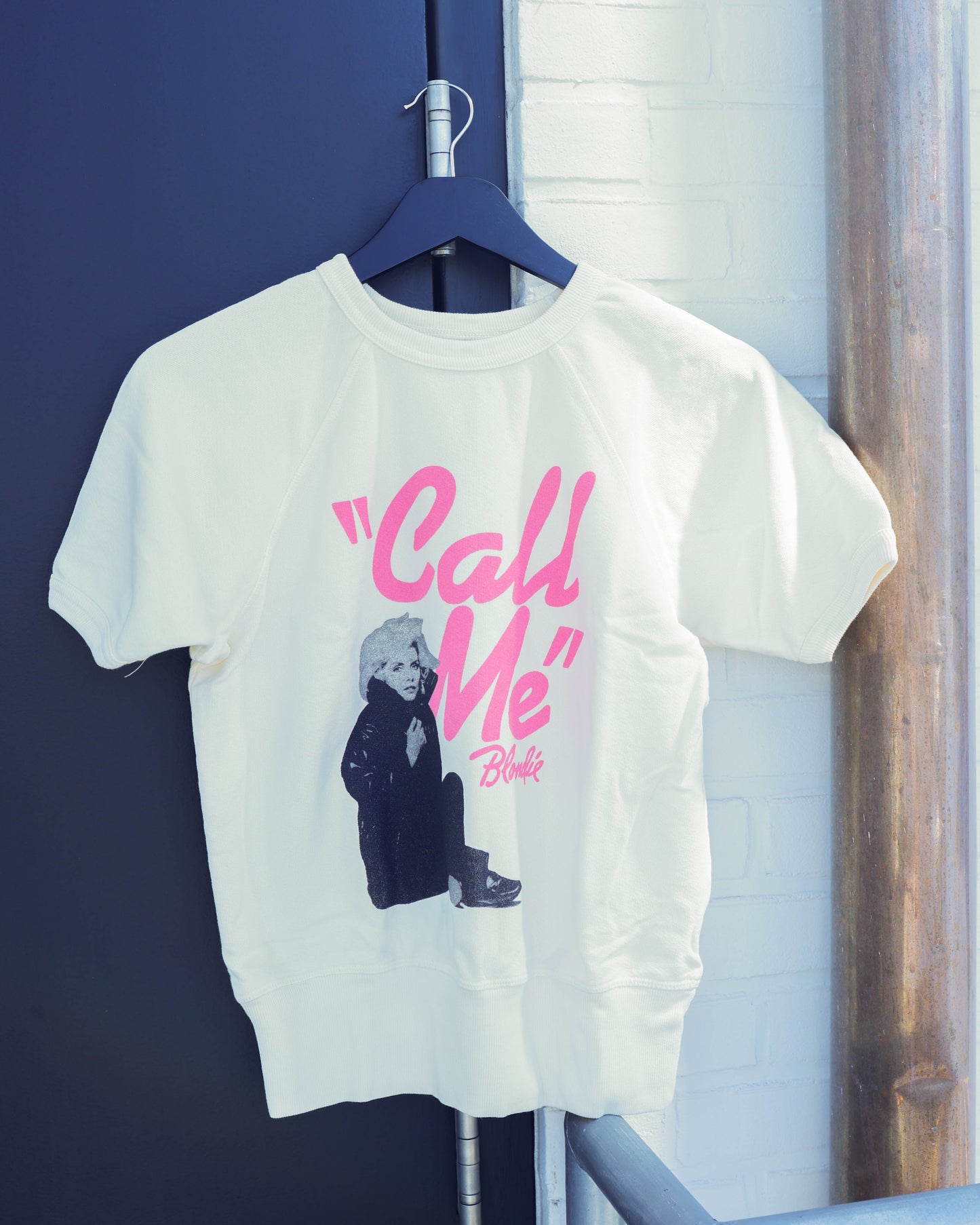 Women's Blondie Call Me Raglan - White