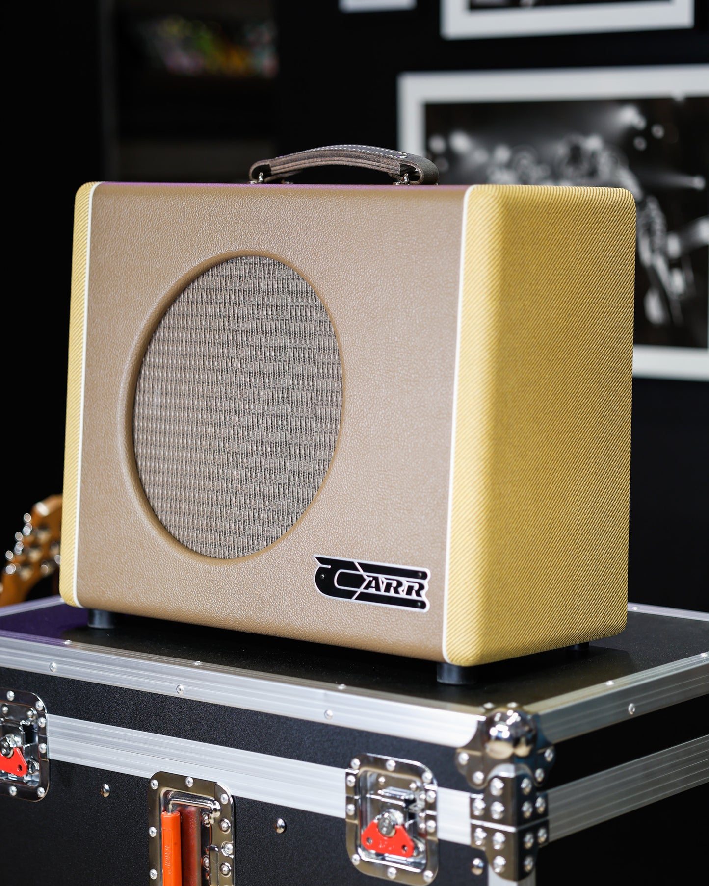 Carr Amplifiers Mercury V 16W 1x12 Combo Angle - For Sale at Round Hill Music Co., Greenwich CT