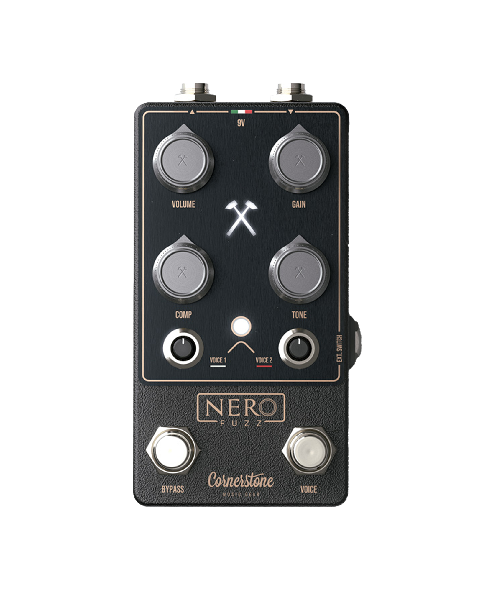 cornerstone pedals Cornerstone Nero Fuzz Pedal – Round Hill Music Co