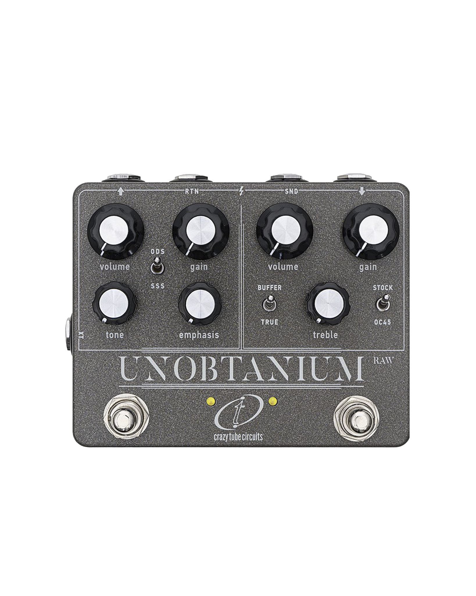 Crazy Tube Circuits Unobtainium RAW Overdrive Pedal – Round Hill Crazy Tube Circuits Unobtainium RAW Overdrive Pedal – Round Hill