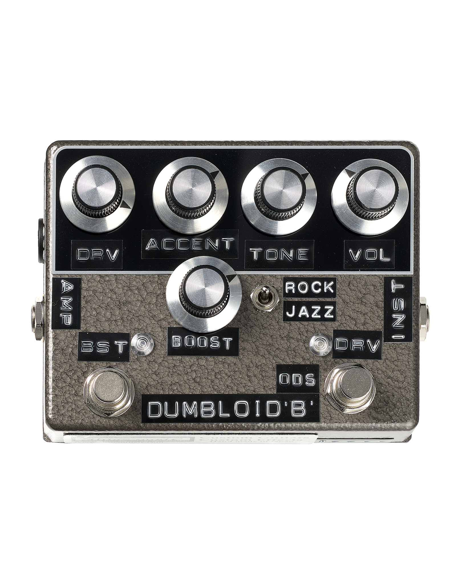 ギター Dumbloid B Boost Special Dumbloid 'B' ODS Boost Custom Preamp Drive Pedal- Gray