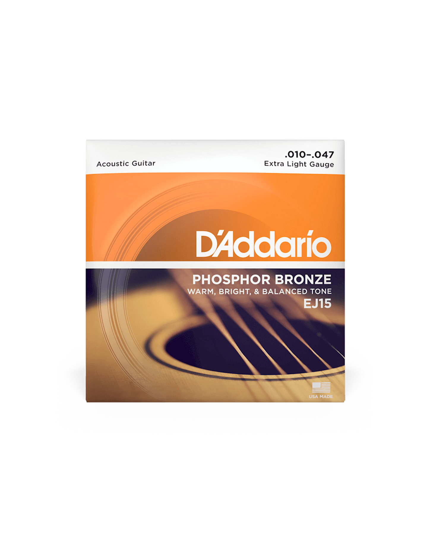 D'Addario Phospher Bronze Acoustic Guitar Strings