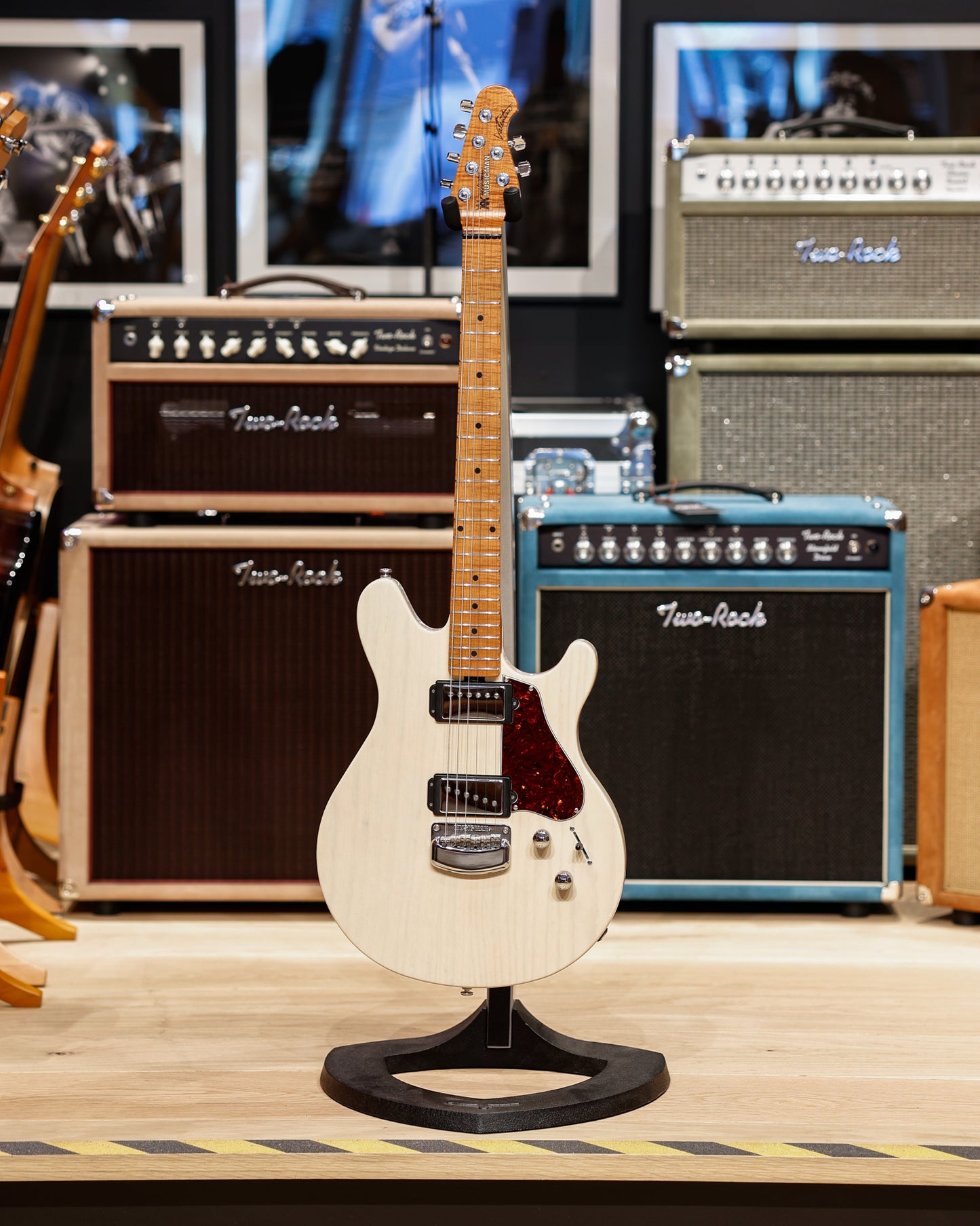 Ernie Ball Music Man Valentine - Trans Buttermilk (Pre-Owned)