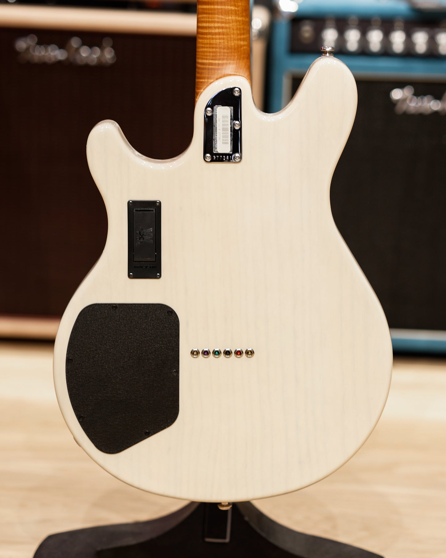 Ernie Ball Music Man Valentine - Trans Buttermilk (Pre-Owned)
