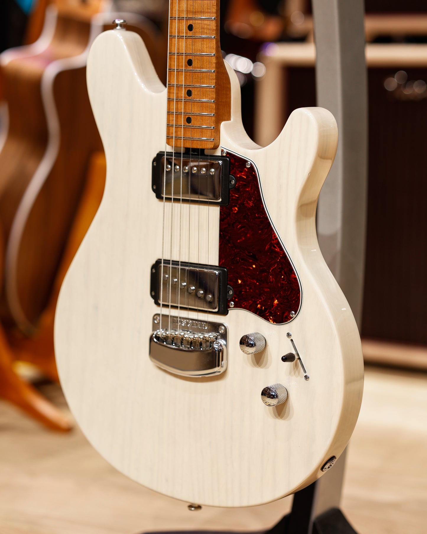 Ernie Ball Music Man Valentine - Trans Buttermilk (Pre-Owned)