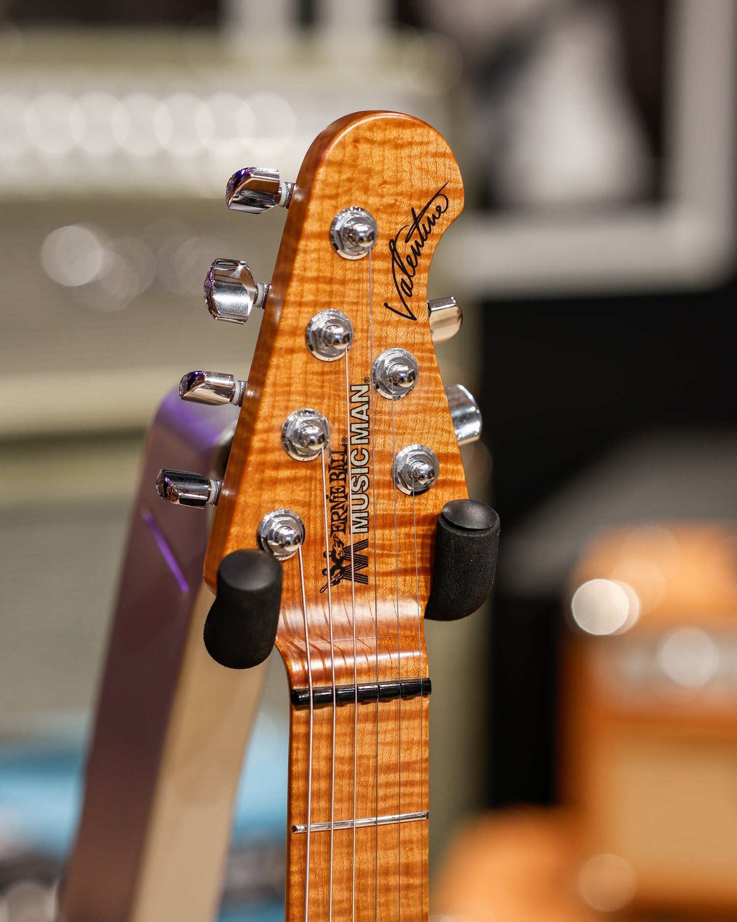 Ernie Ball Music Man Valentine - Trans Buttermilk (Pre-Owned)