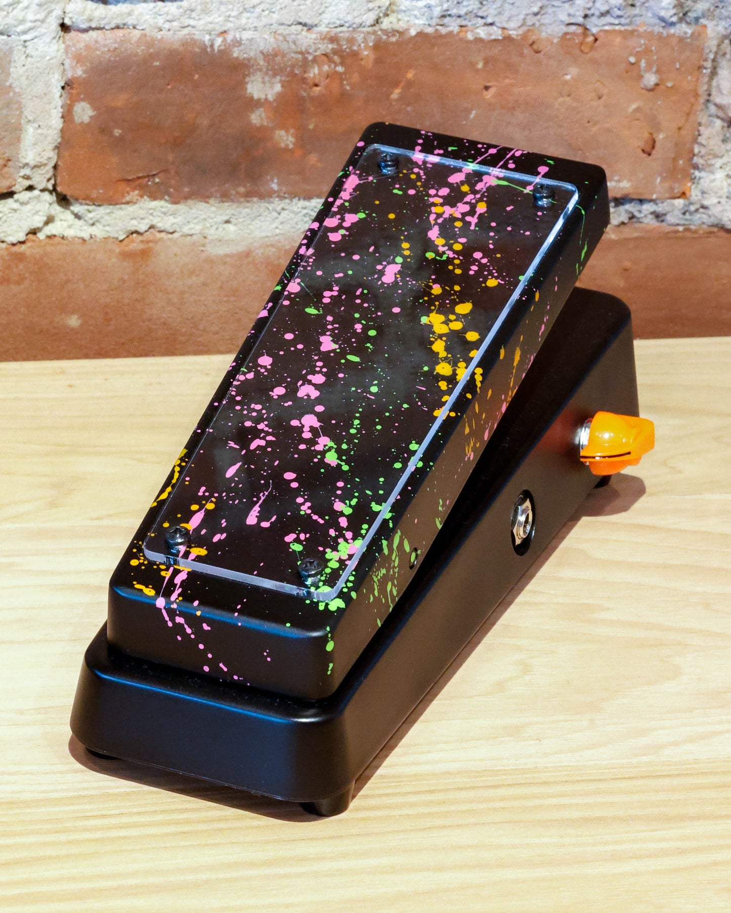 JAM Pedals Wahcko Wah Pedal - Custom Shop ("Black Splatter")