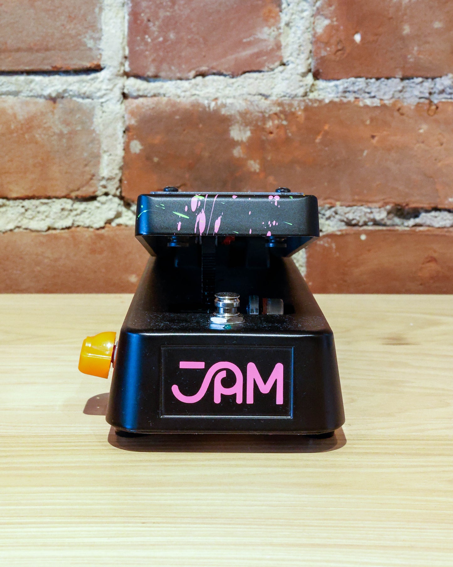 JAM Pedals Wahcko Wah Pedal - Custom Shop ("Black Splatter")