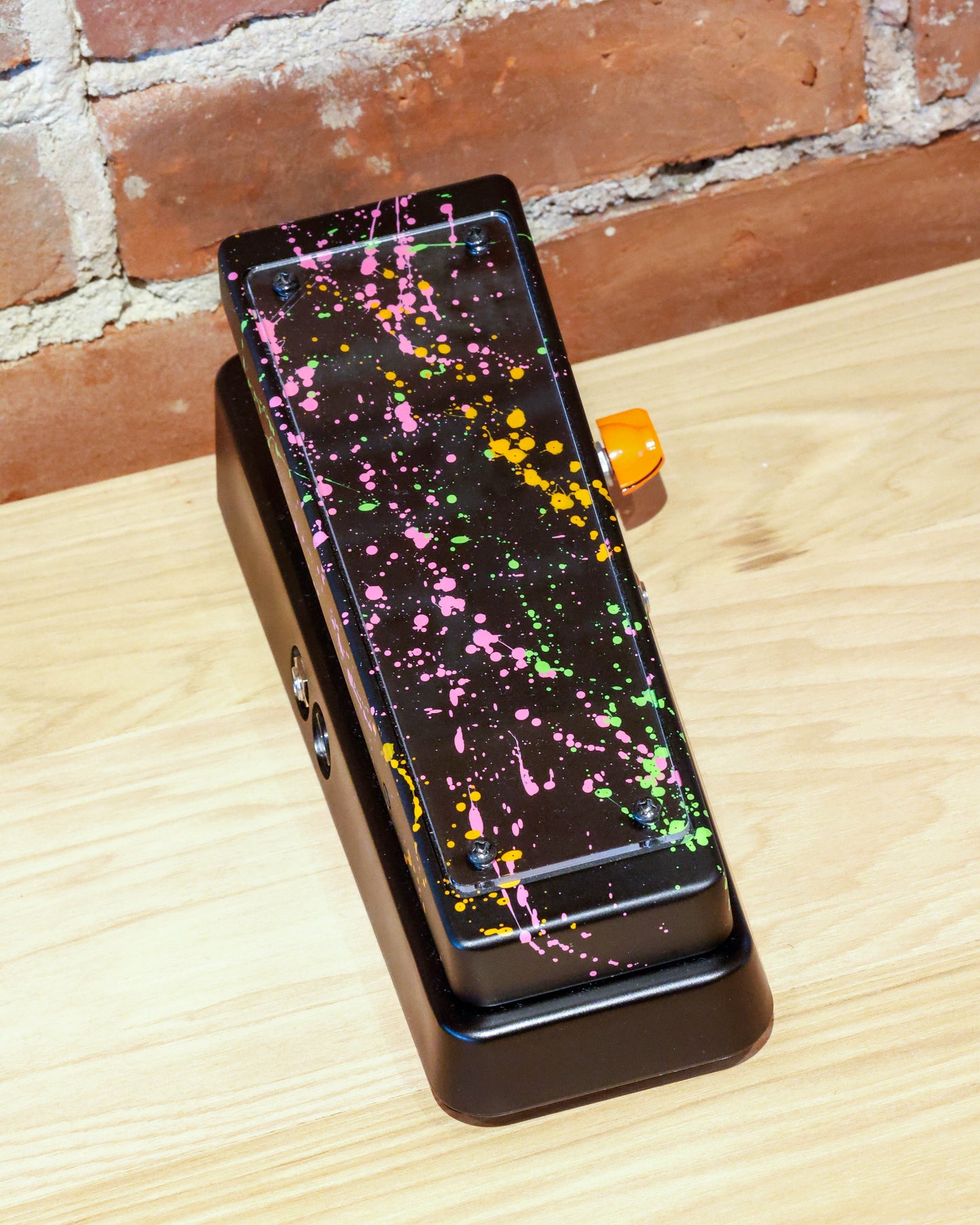 JAM Pedals Wahcko Wah Pedal - Custom Shop ("Black Splatter")