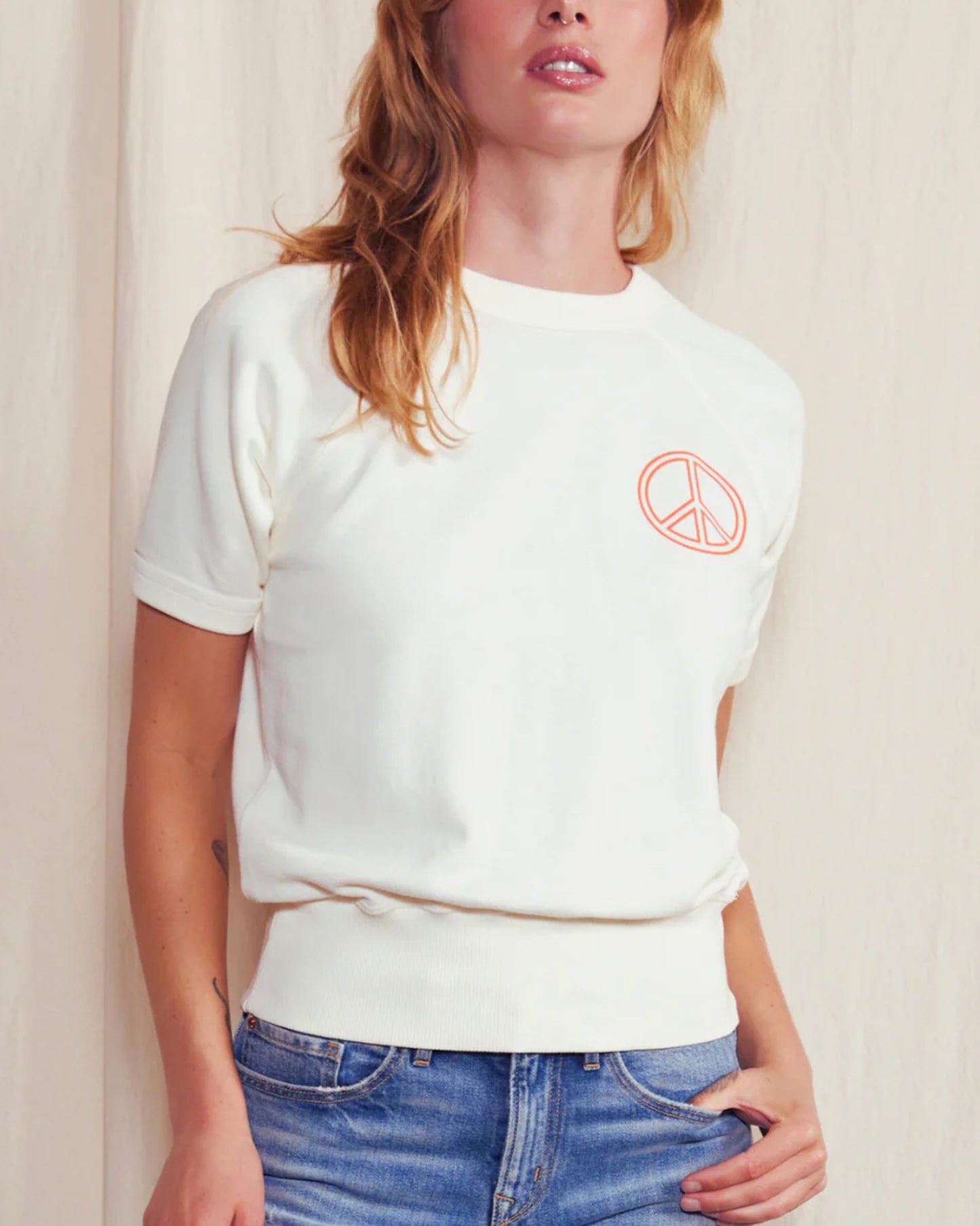 Women's Janis Joplin NYC Raglan - Ivory
