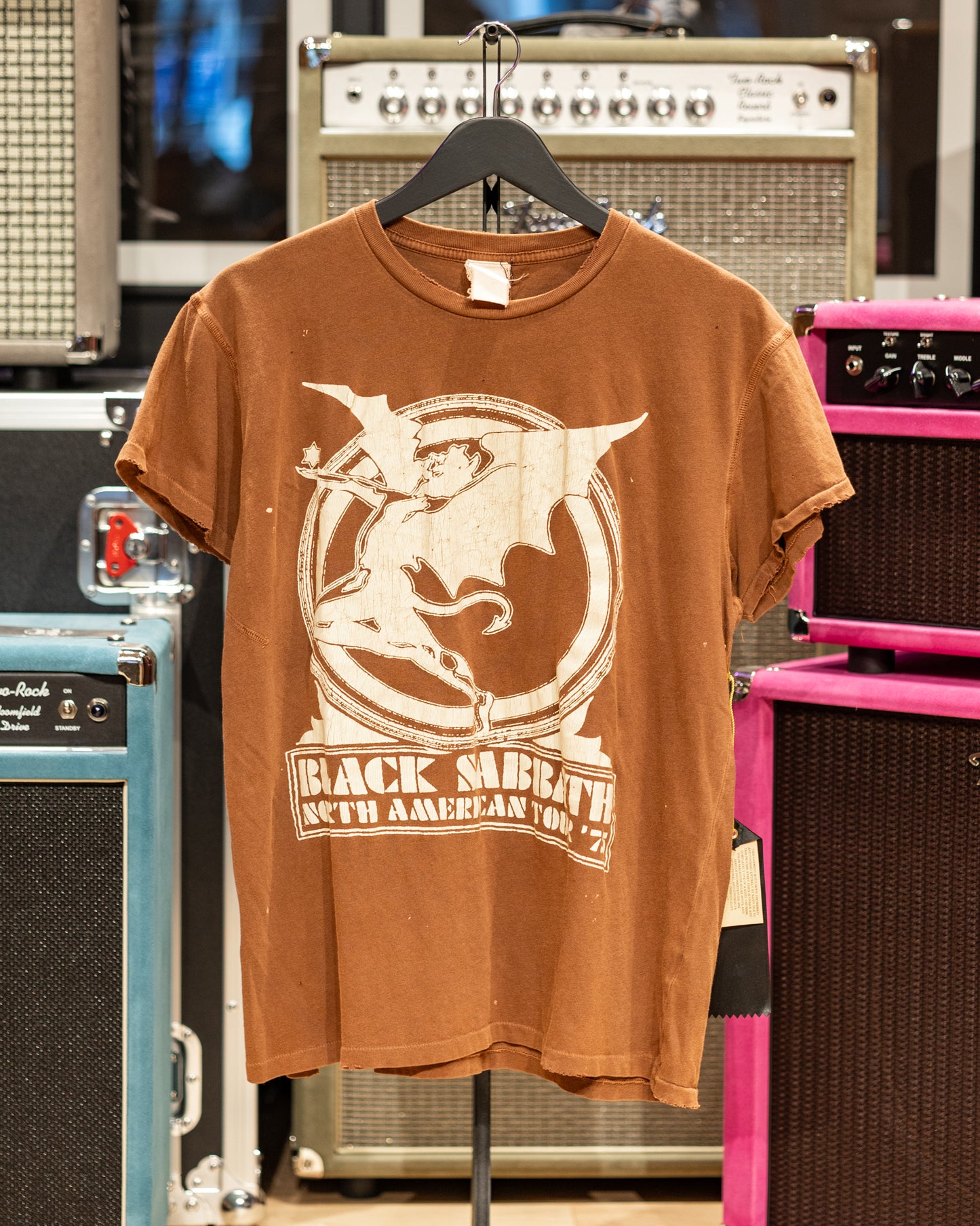 Madeworn Black Sabbath 90's Fit Tee - Teddy