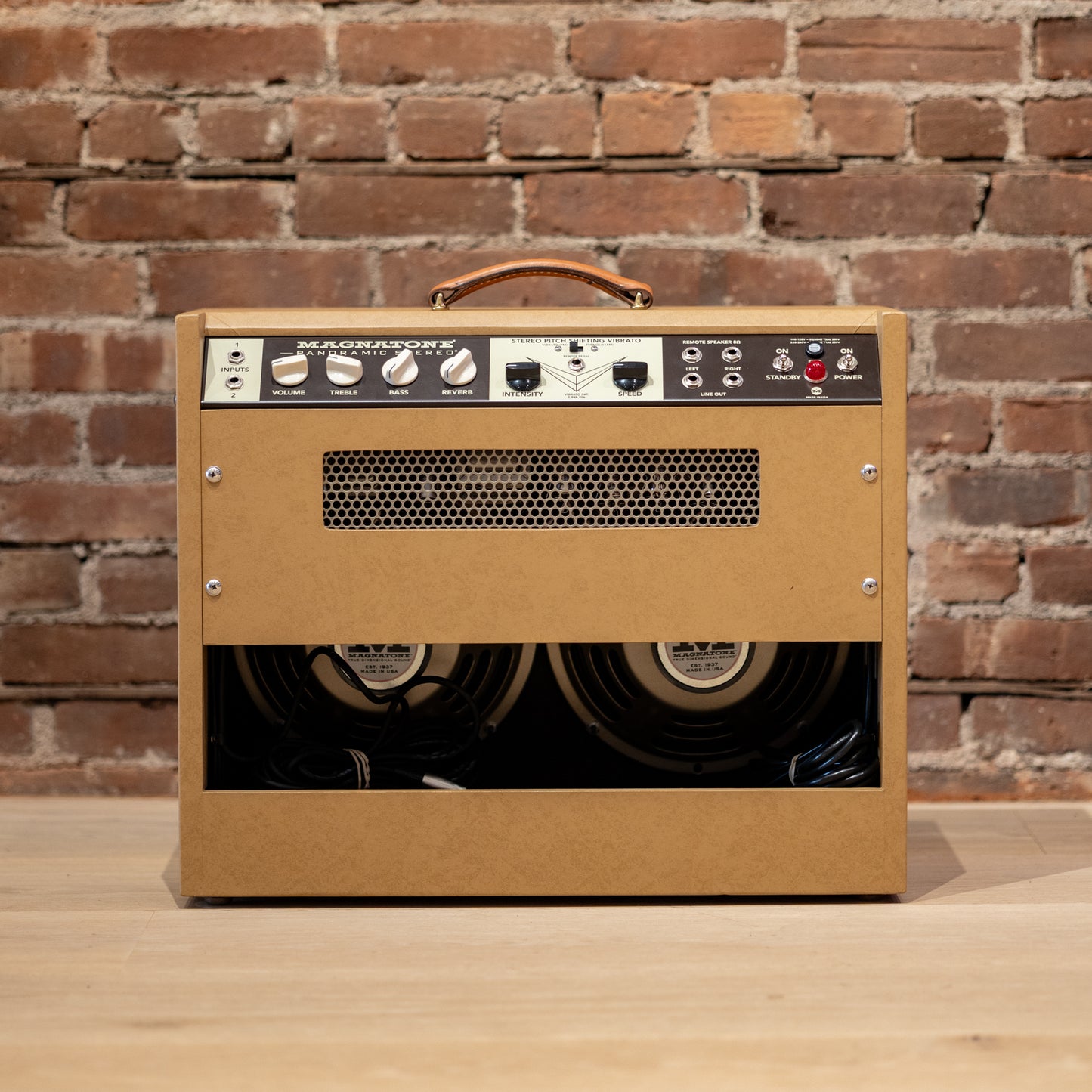 Magnatone Panoramic Stereo 12+12W 1x10 Combo - Camel