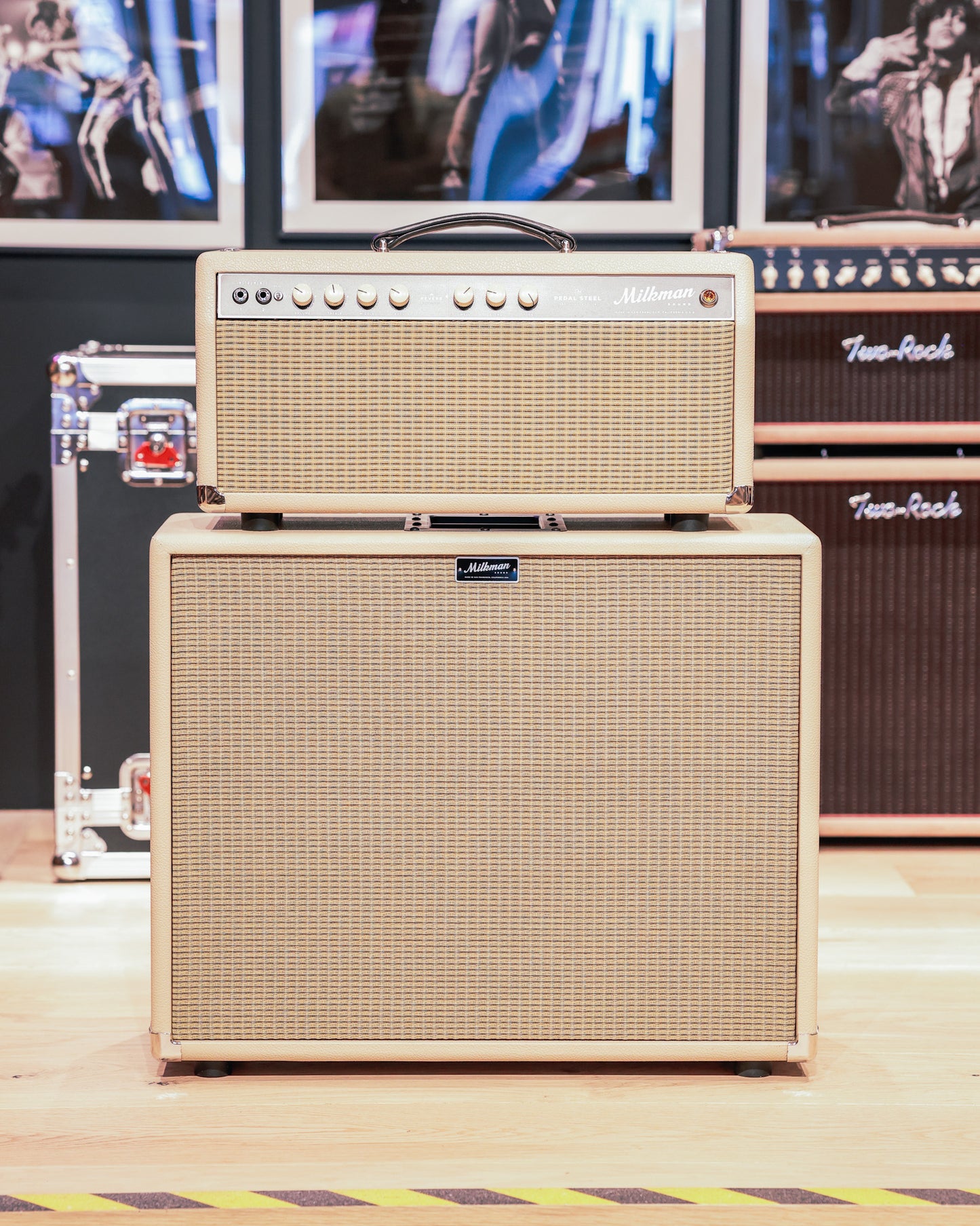 Milkman 85 Watt Pedal Steel Head + 2x12 Large Ceramic Cabinet - For Sale at Round Hill Music Co., Greenwich CT