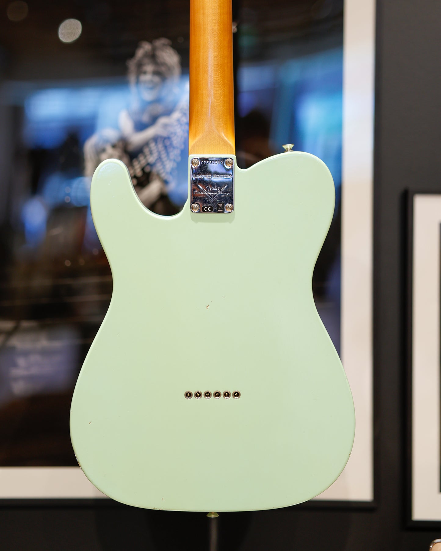 Fender Custom Shop 1963 Telecaster Journeyman Relic - Aged Surf Green