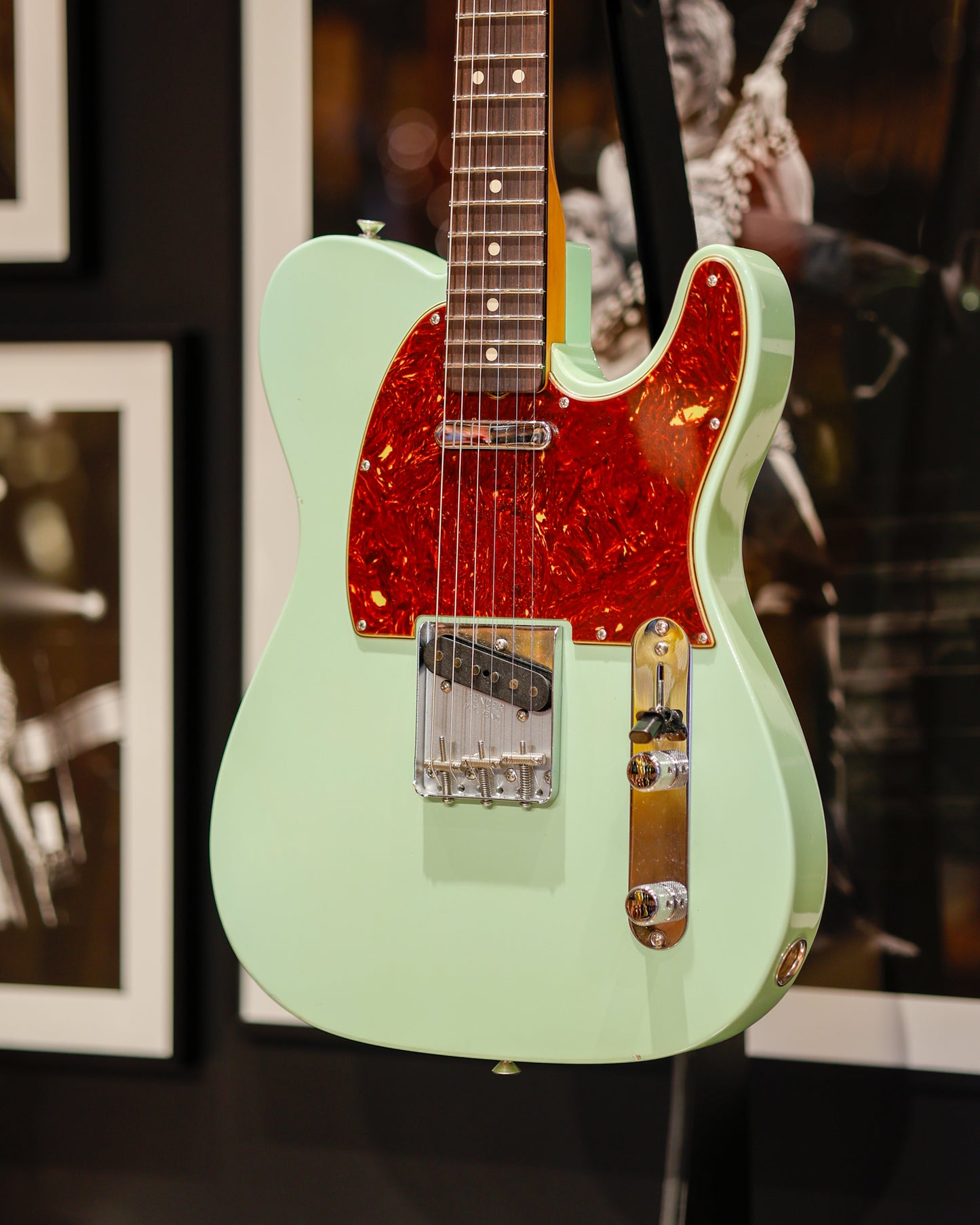 Fender Custom Shop 1963 Telecaster Journeyman Relic - Aged Surf Green