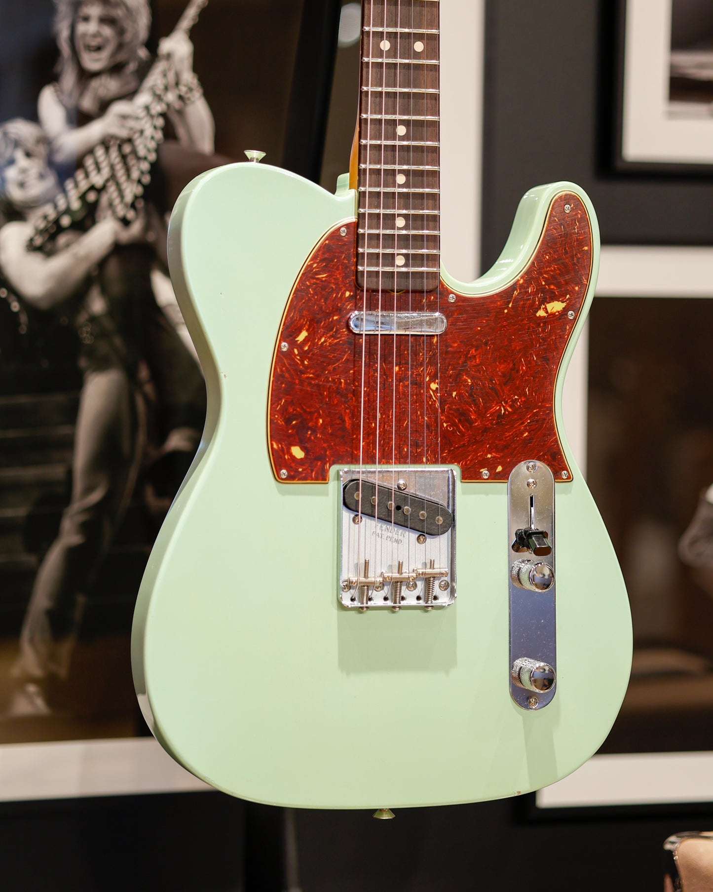 Fender Custom Shop 1963 Telecaster Journeyman Relic - Aged Surf Green