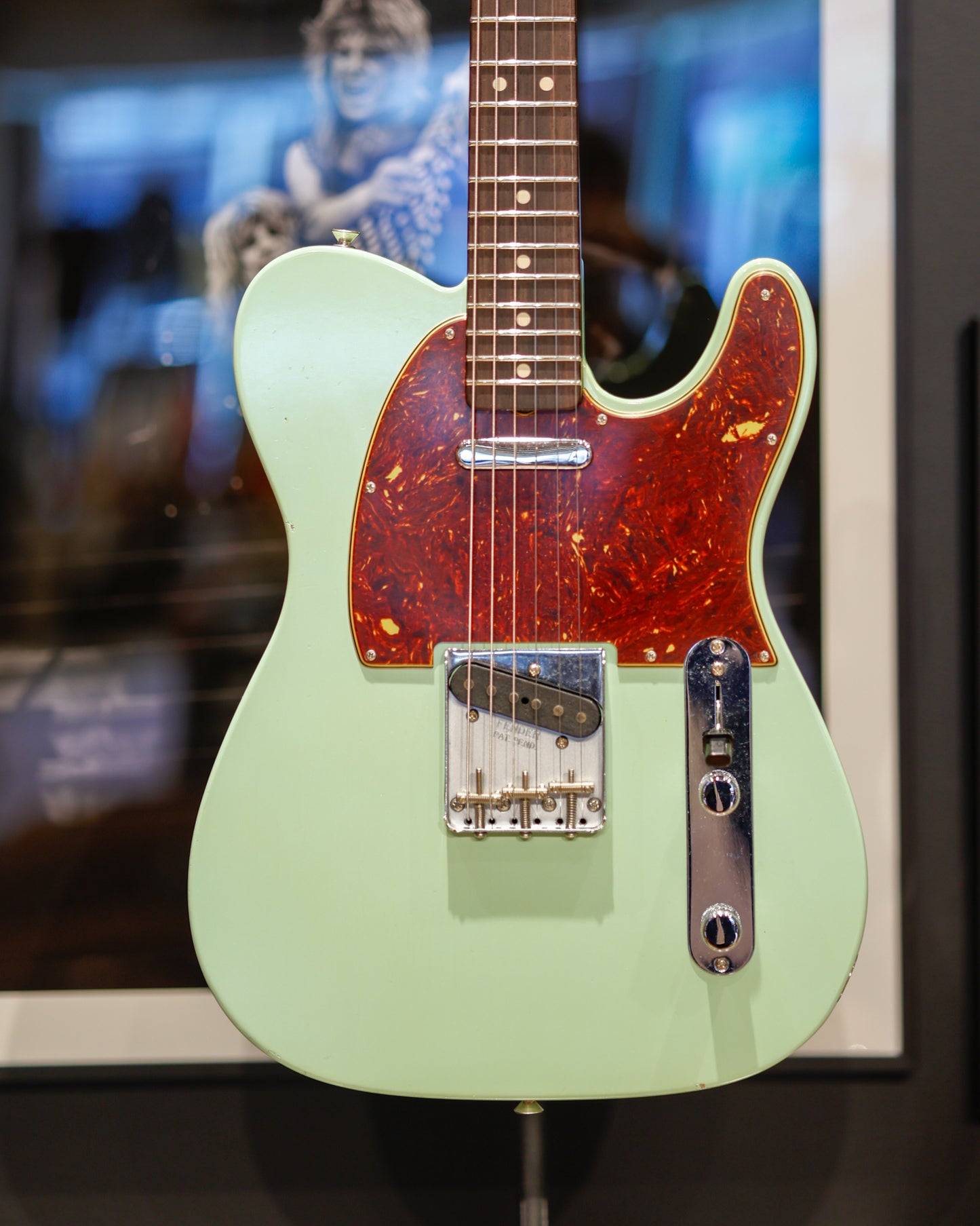 Fender Custom Shop 1963 Telecaster Journeyman Relic - Aged Surf Green