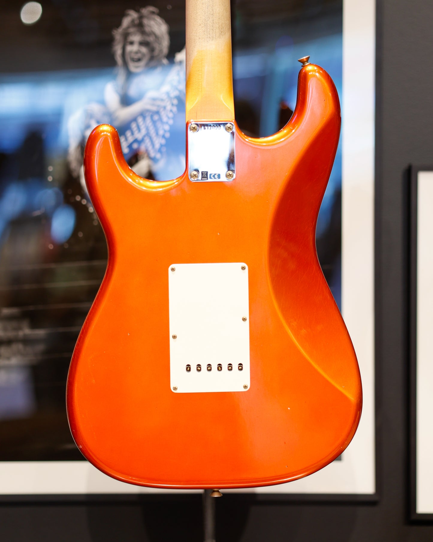 Fender Custom Shop 64 L-Series Stratocaster Journeyman - Aged Candy Tangerine