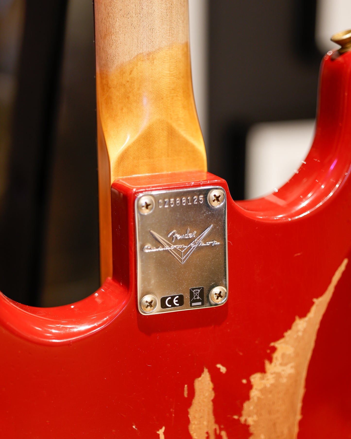 Fender Custom Shop 1962 Stratocaster RW Heavy Relic - Dakota Red