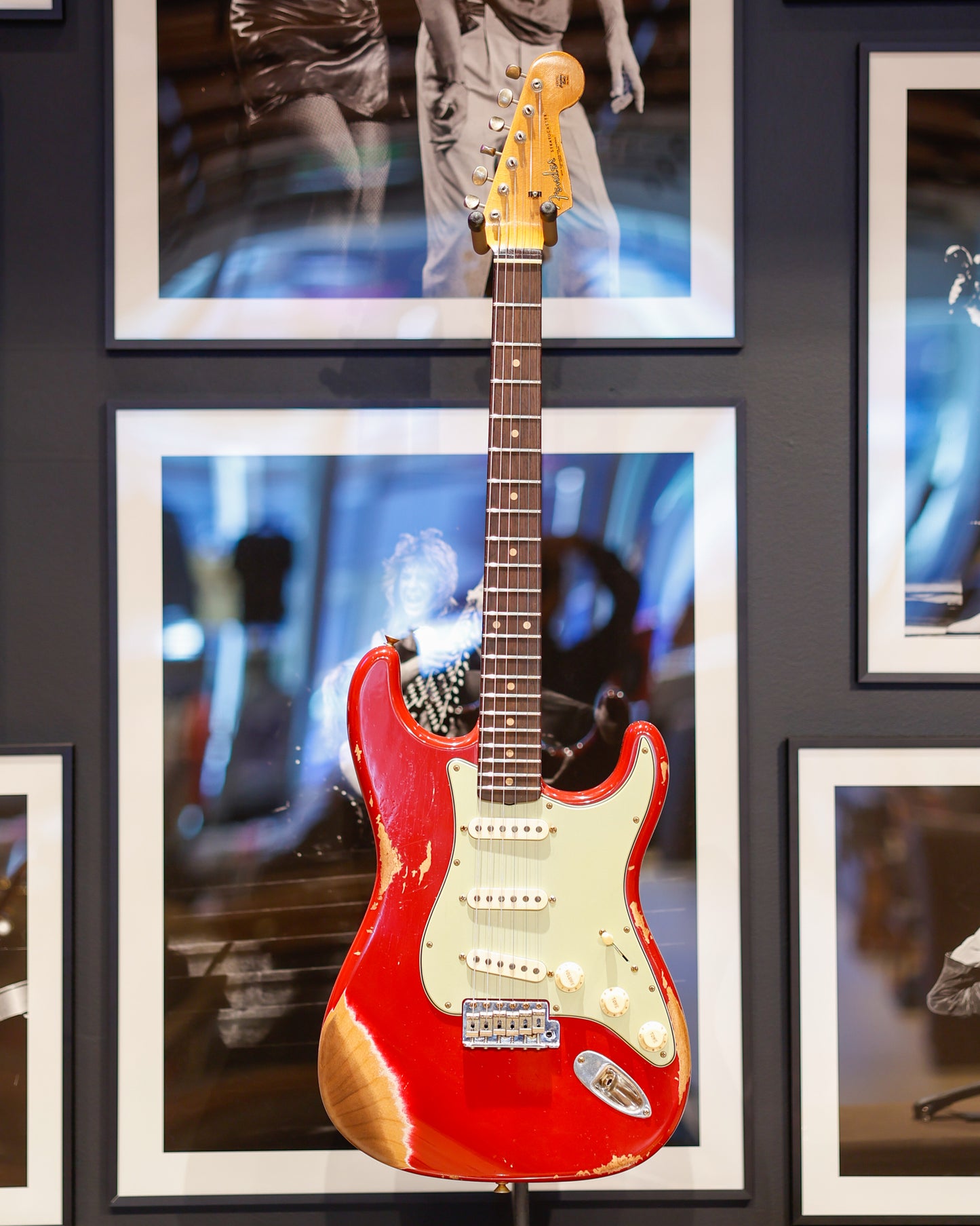 Fender Custom Shop 1962 Stratocaster RW Heavy Relic - Dakota Red