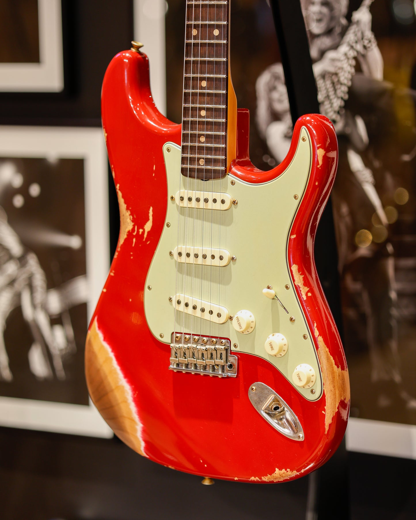 Fender Custom Shop 1962 Stratocaster RW Heavy Relic - Dakota Red