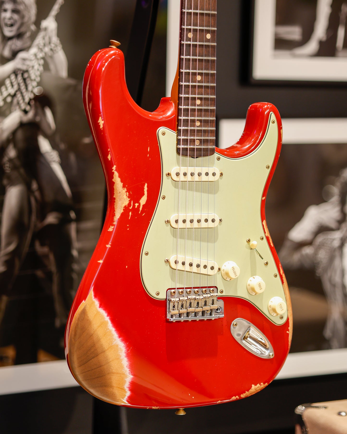 Fender Custom Shop 1962 Stratocaster RW Heavy Relic - Dakota Red