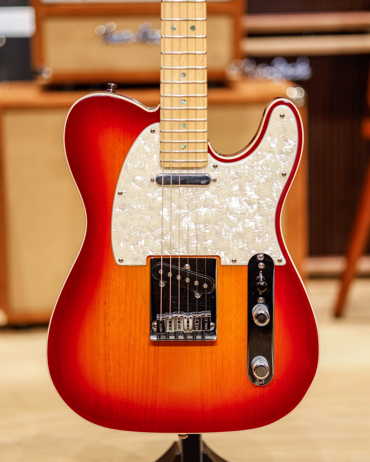 Fender American Deluxe Telecaster - Aged Cherry Sunburst (Pre-Owned)