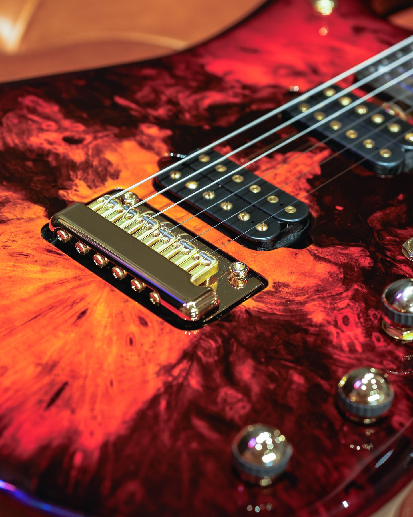 Ernie Ball Music Man John Petrucci JP15 Piezo BFR - Solar Flare