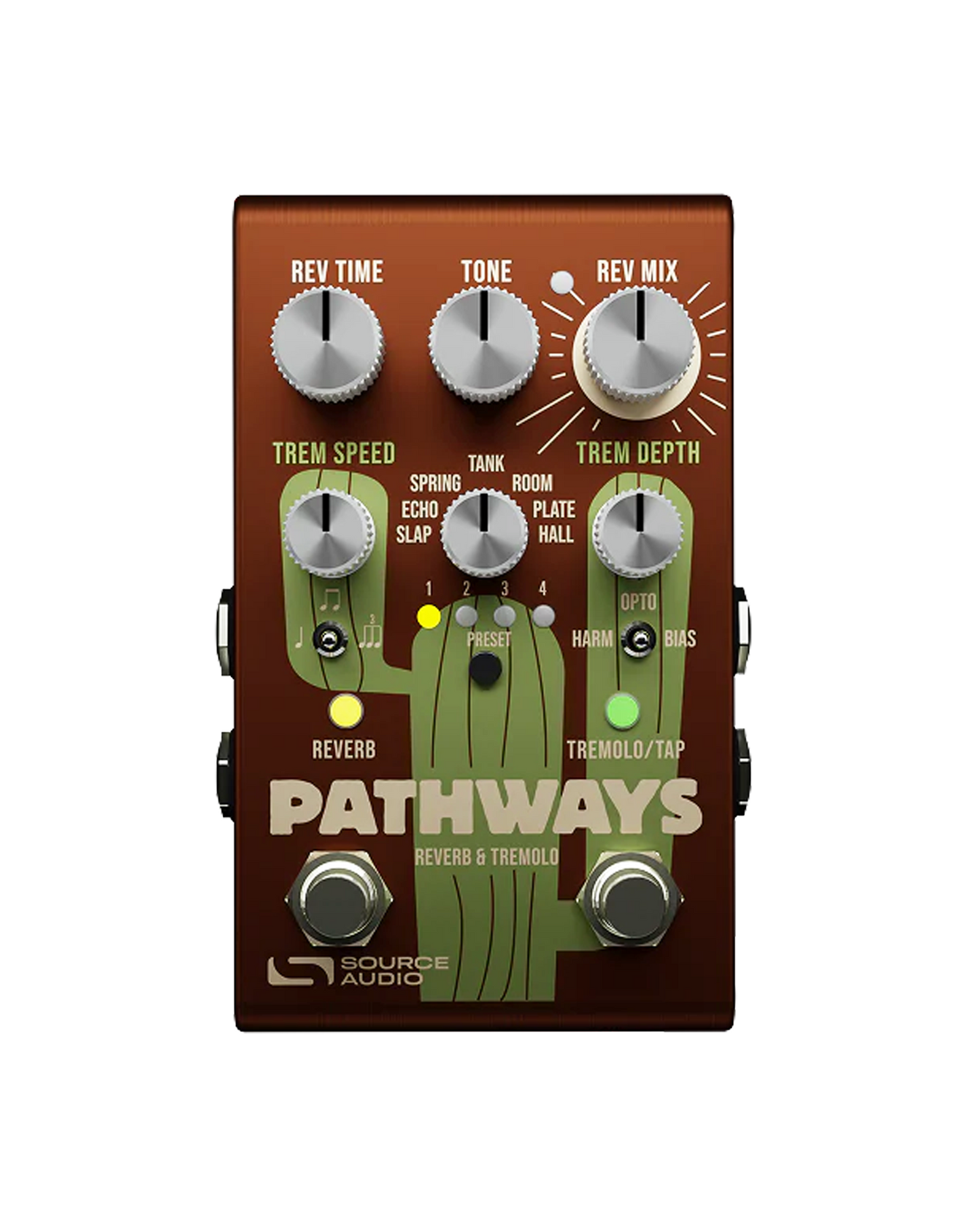 Source Audio Pathways Reverb & Tremolo Pedal