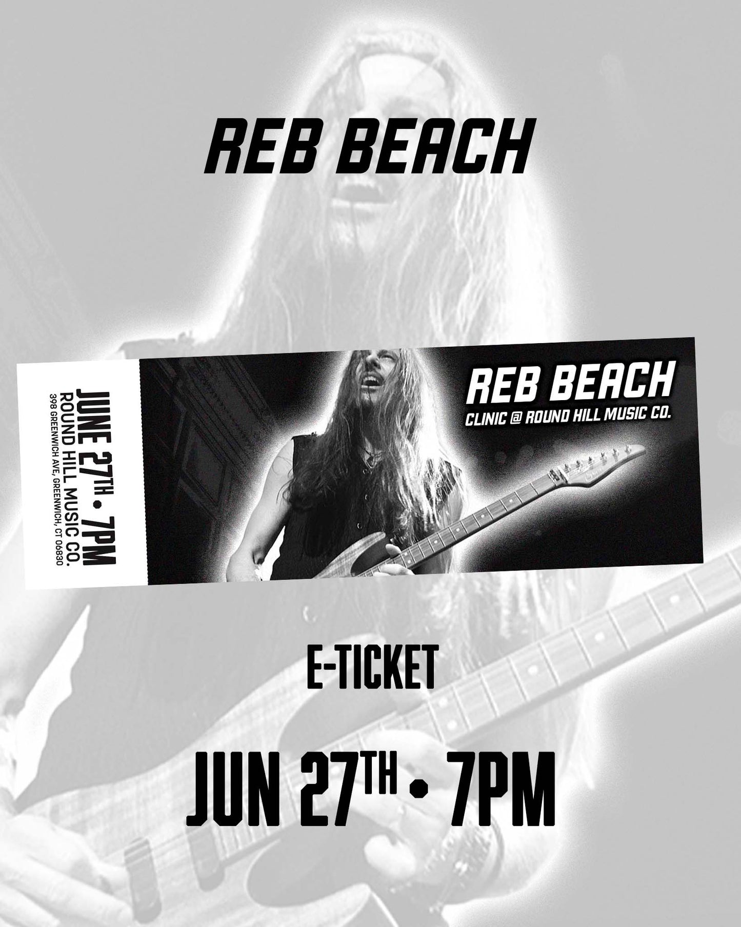 Reb Beach E-Ticket 6/27