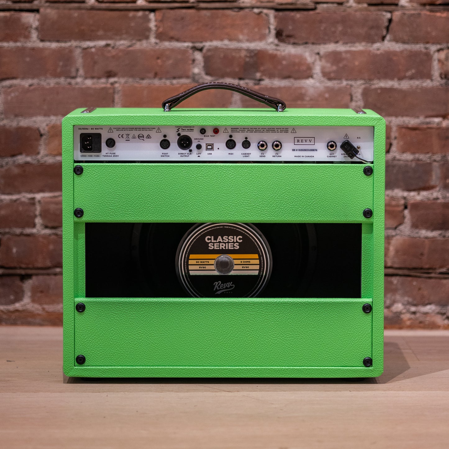 Revv Dynamis D25 Custom 25W 1x12 Combo - Apple Green