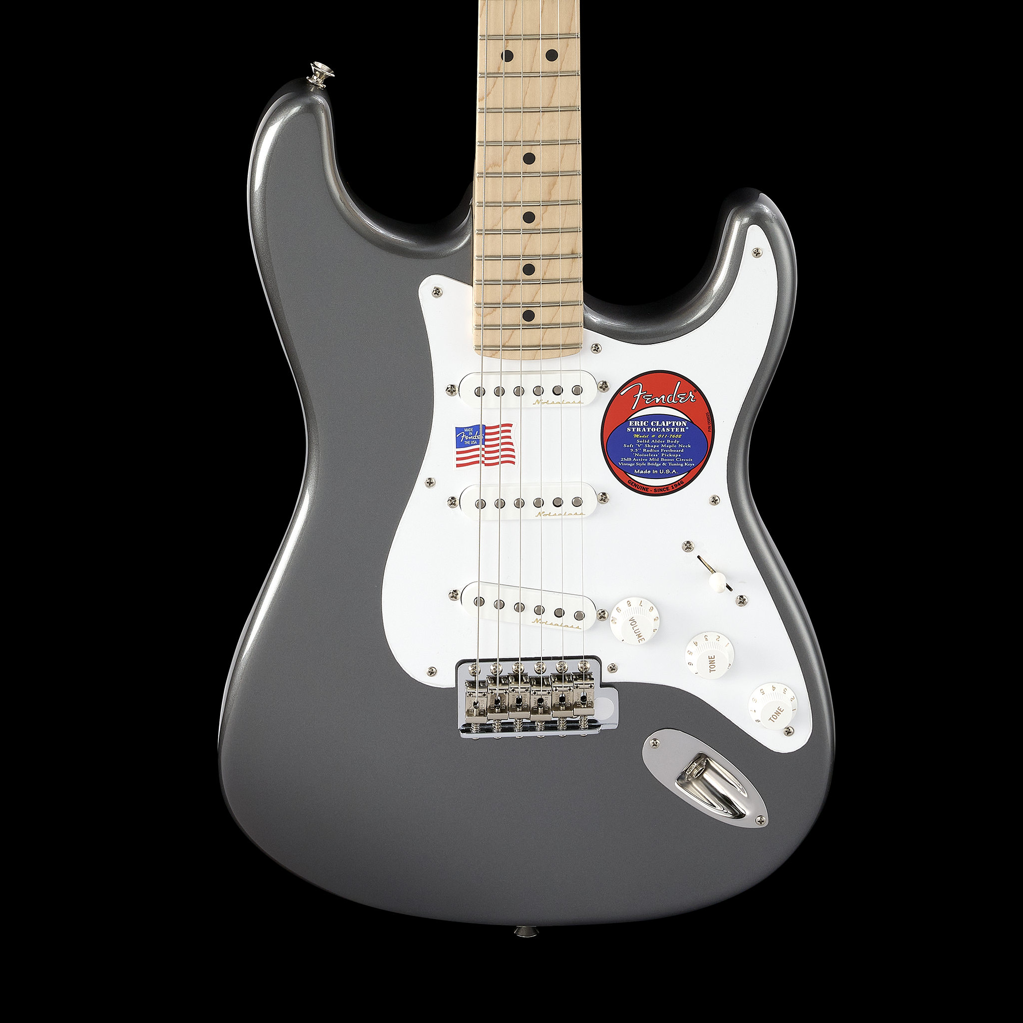 Fender Eric Clapton Stratocaster - Pewter – Round Hill Music Co