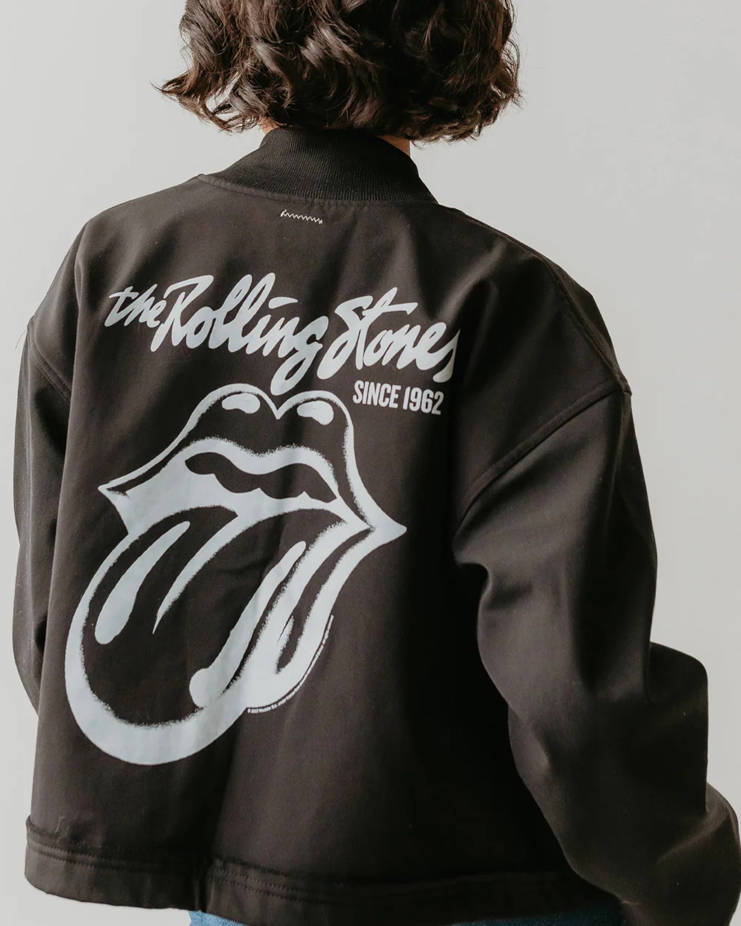 People of Leisure Women's The Rolling Stones Varsity - Black