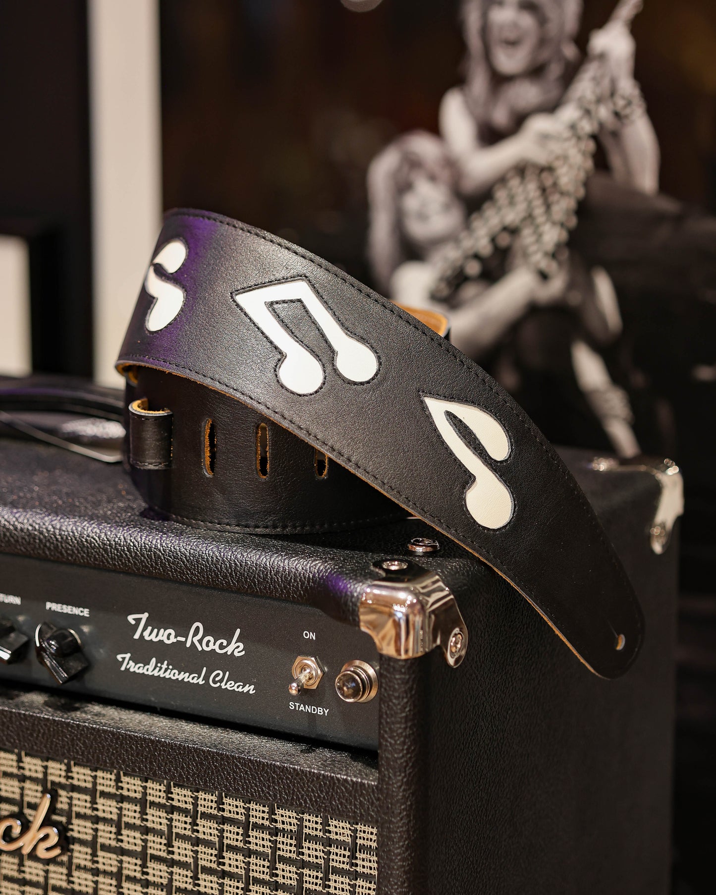 Henry Heller Music Note Guitar Strap