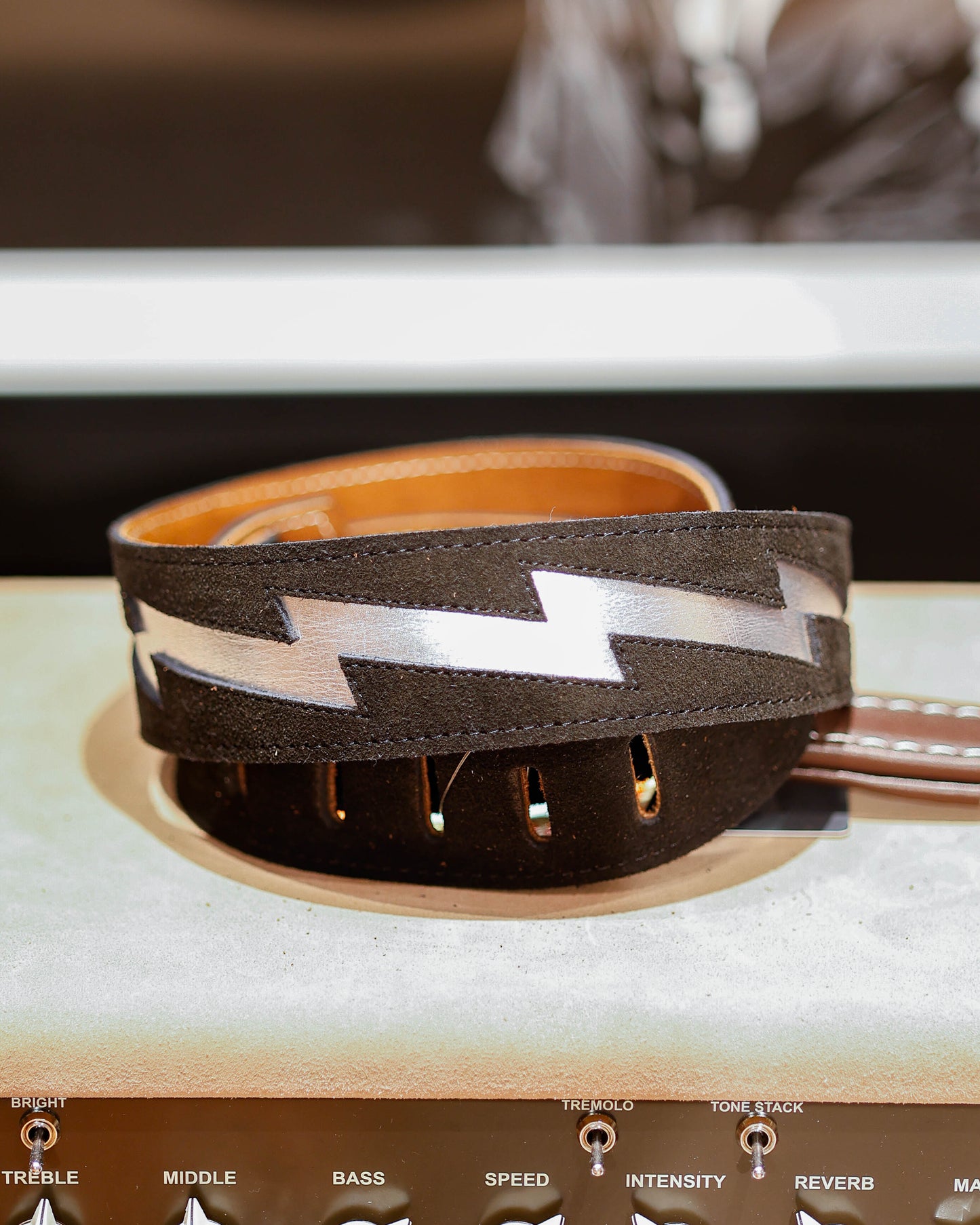Henry Heller Lightning Bolt Guitar Strap