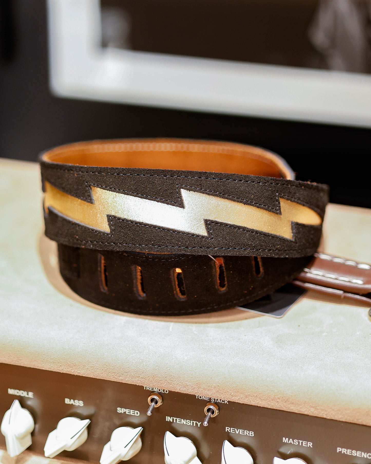 Henry Heller Lightning Bolt Guitar Strap