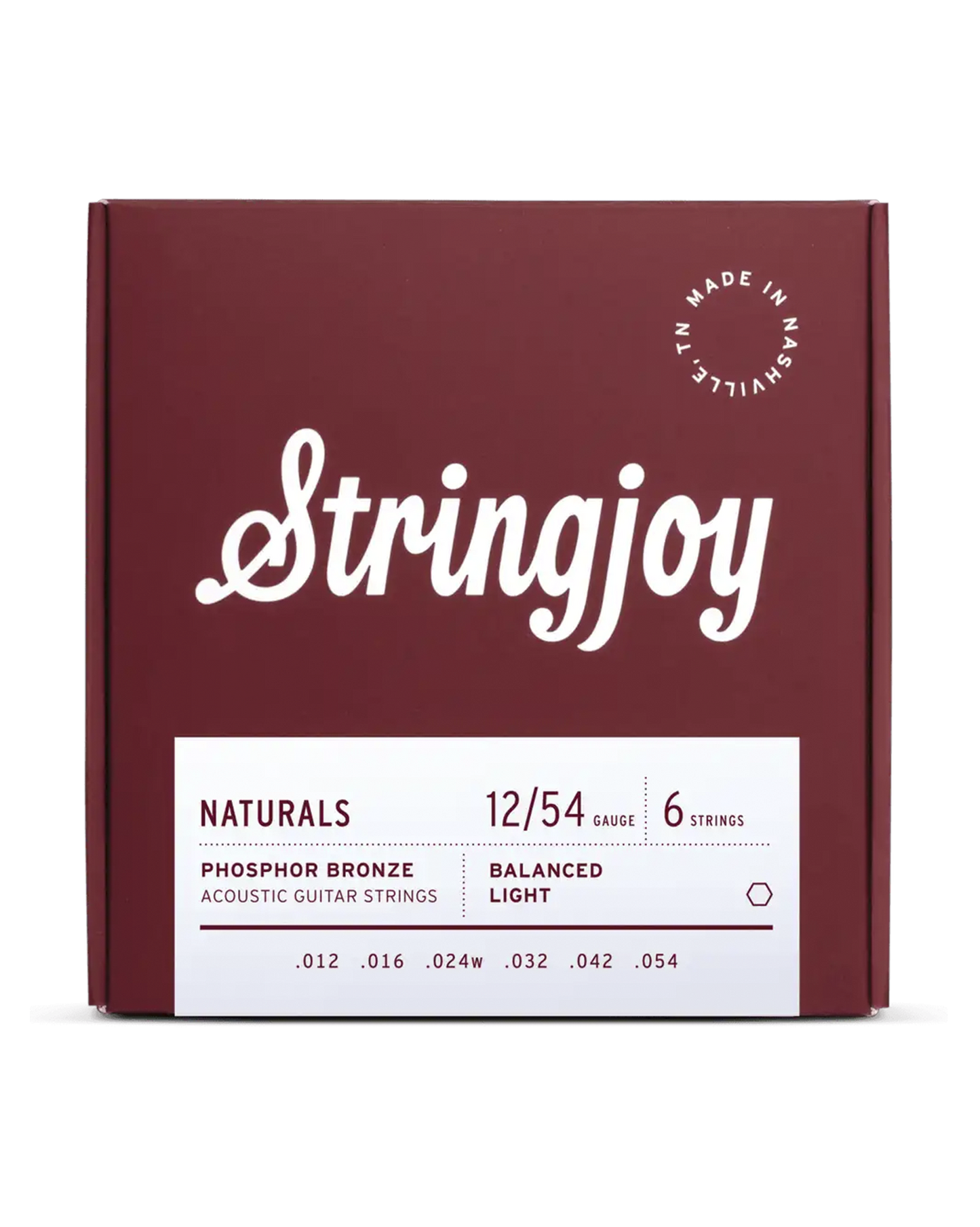 Stringjoy "Naturals" Acoustic Guitar Strings