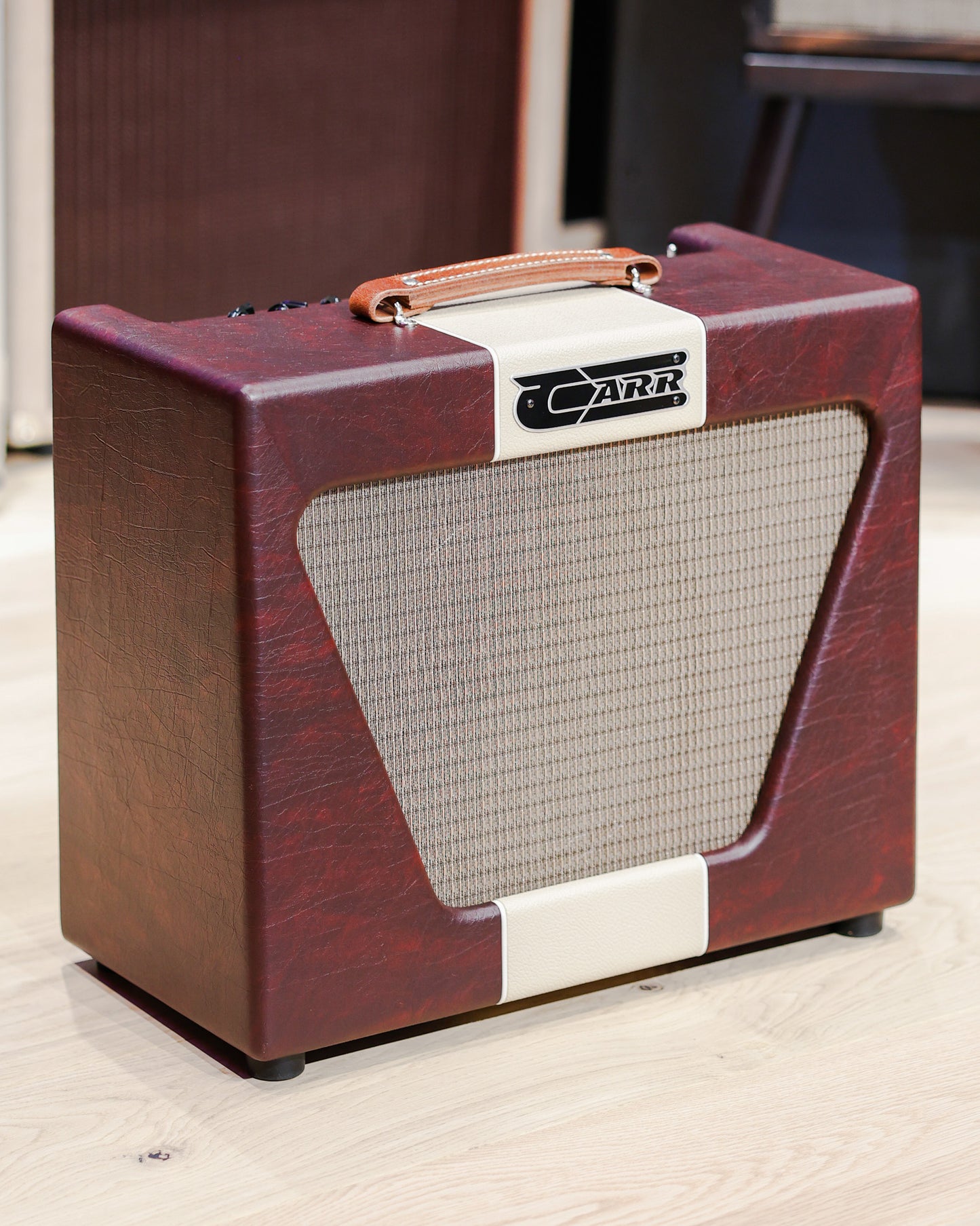 Carr Amplifiers Super Bee 10W 1x12 Combo Wine Angle - For Sale at Round Hill Music Co., Greenwich CT
