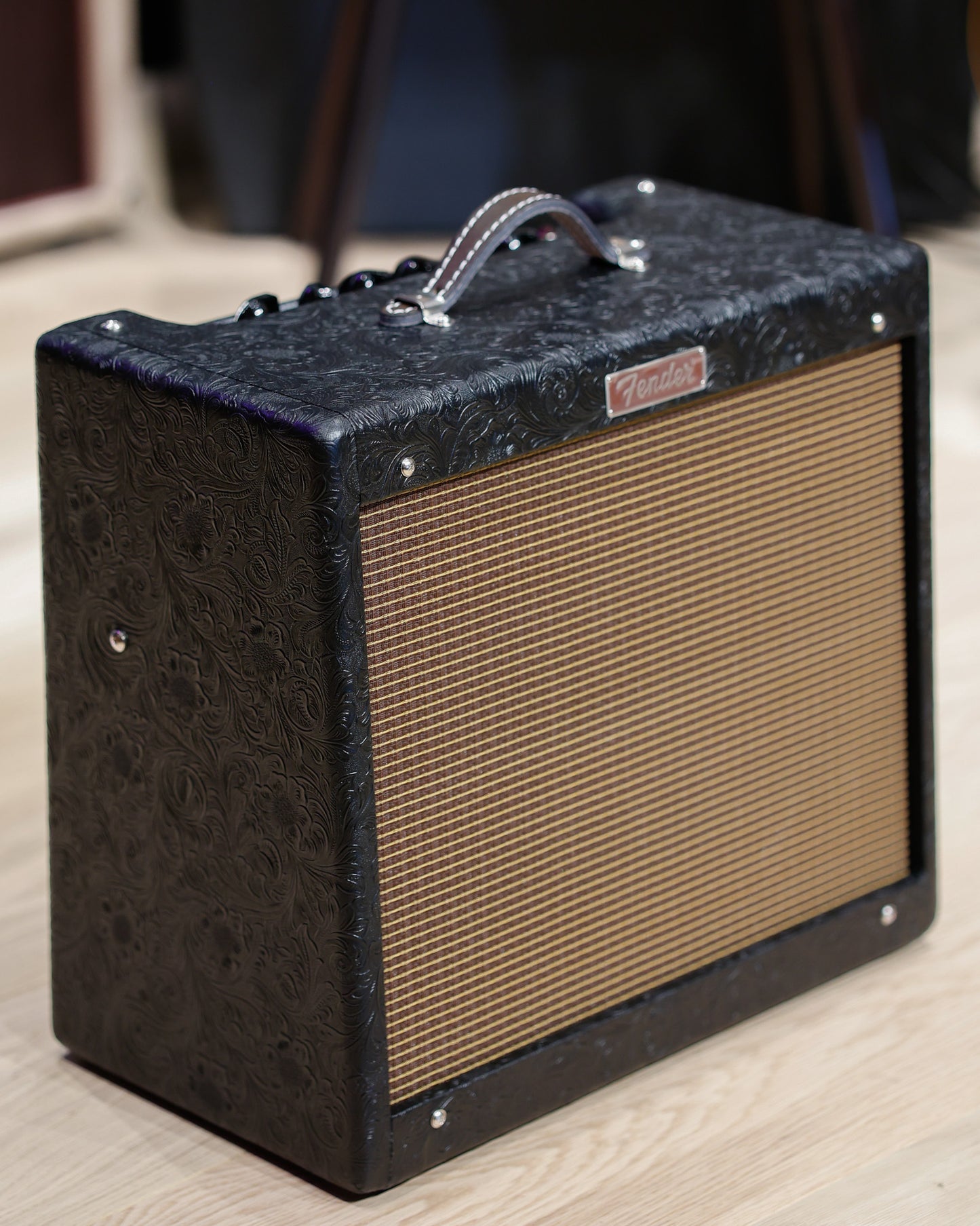 Fender Blues Junior IV 30th Anniversary 15-watt 1 x 12-inch Combo Amplifier - Black Western