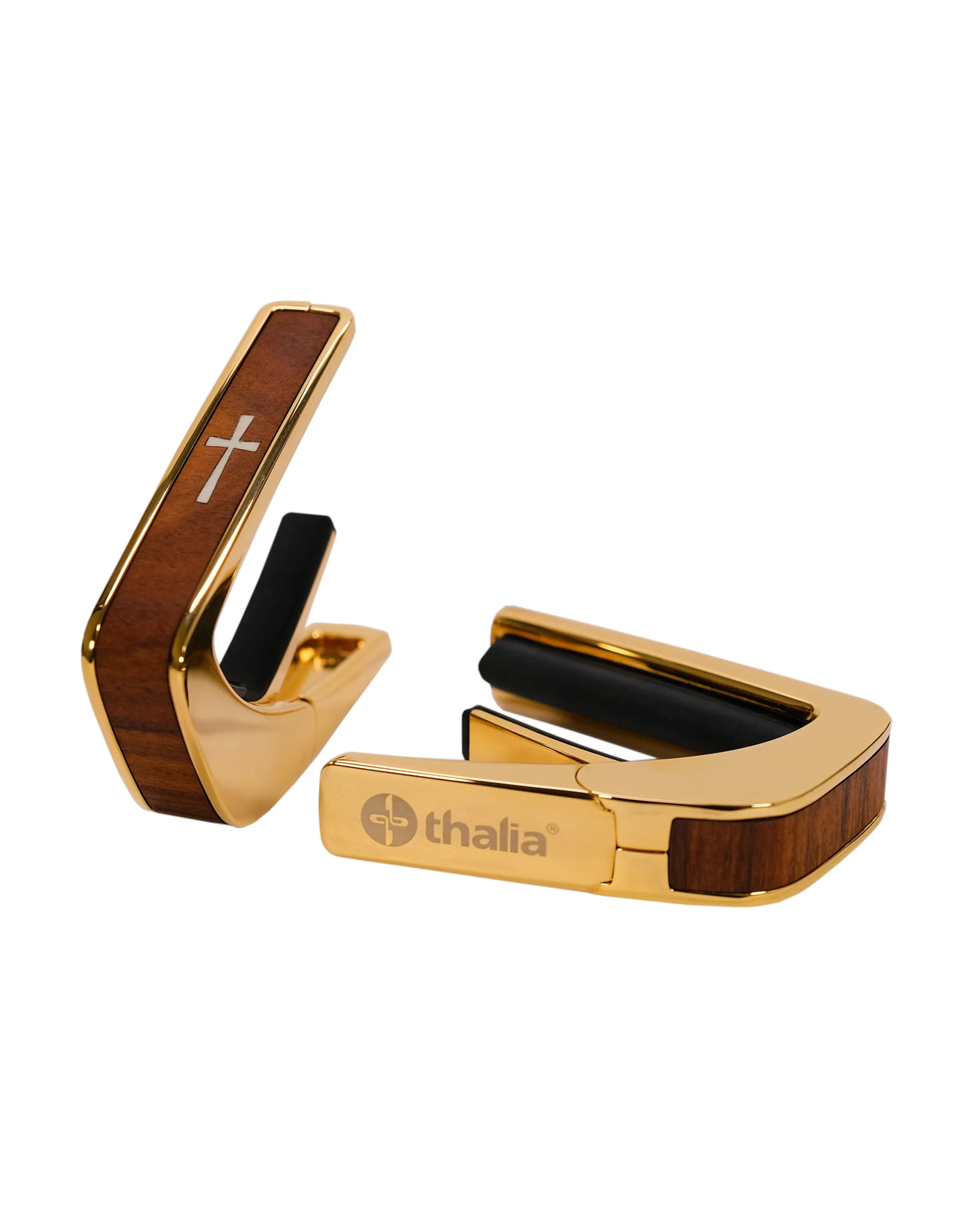 Thalia Rosewood Pearl Cross Capo