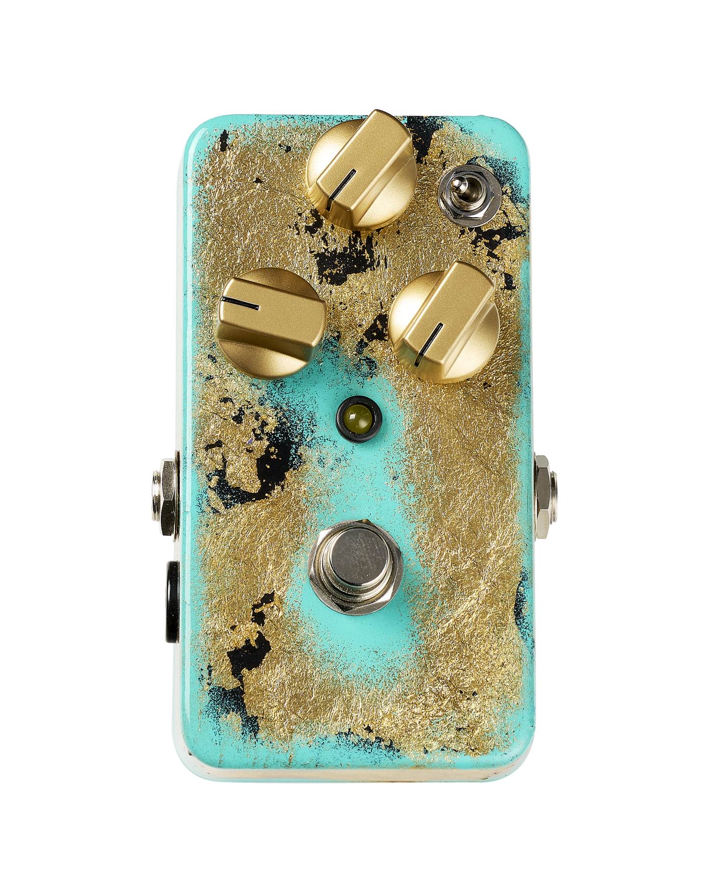 JAM Pedals Tubedreamer Overdrive Pedal Custom Shop Turquoise Gold - For Sale at Round Hill Music Co., Greenwich CT