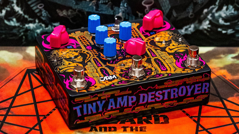 JAM Pedals x King Gizzard: Meet the Tiny Amp Destroyer