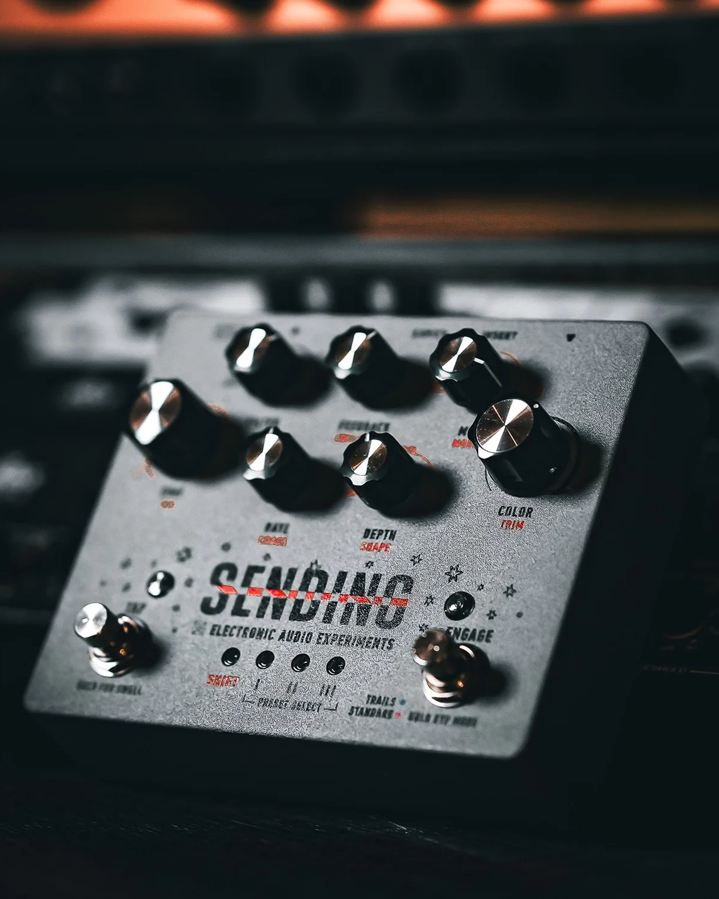 Electronic Audio Experiments Sending Delay Pedal