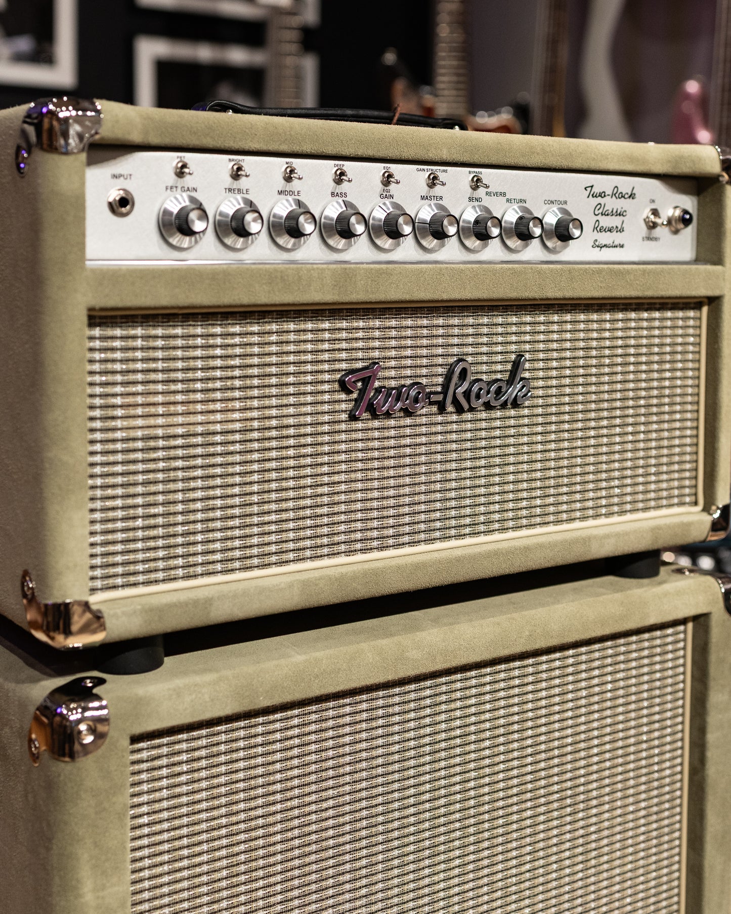 Two-Rock Classic Reverb Signature 100W Head + 2x12 Vertical Cabinet