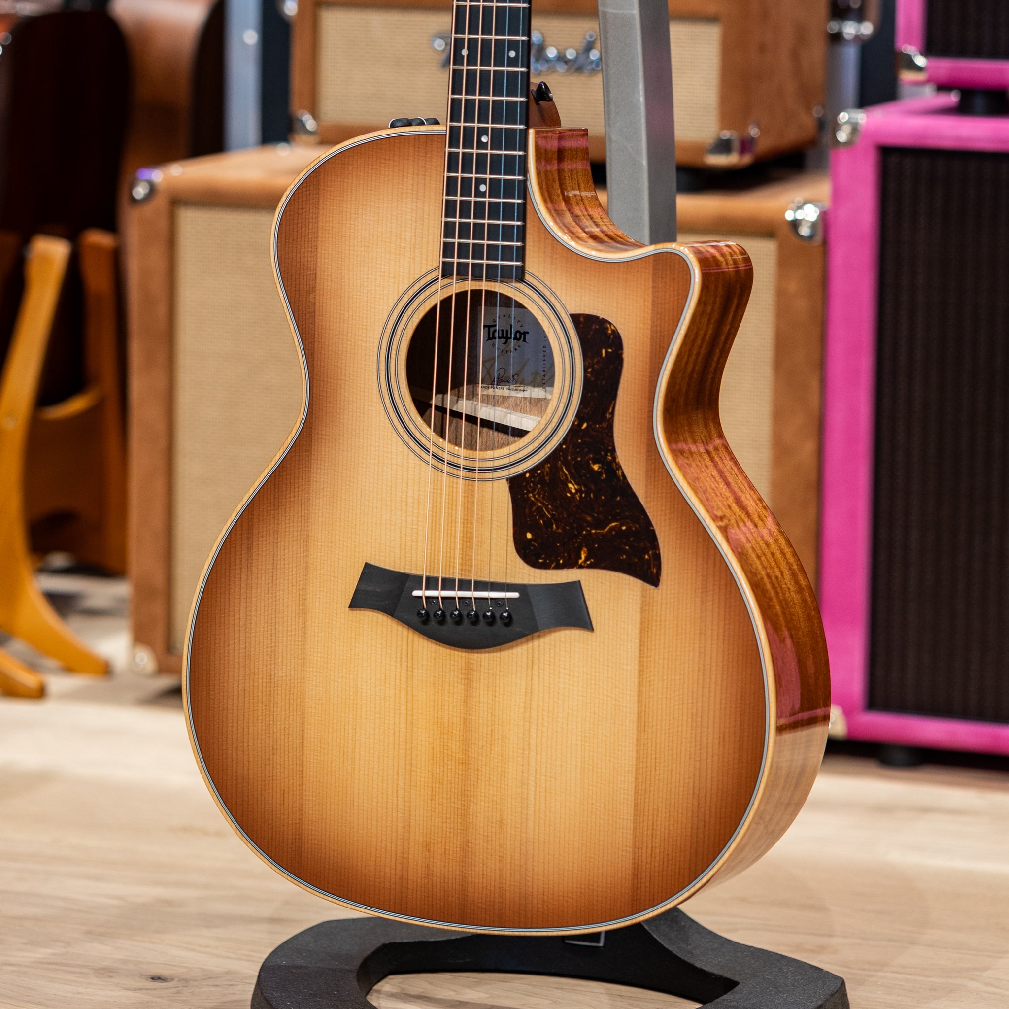 taylor 314ce tobacco burst Used Acoustic Electric Guitar Tobacco Burst By introducing a more orderly vibration to the guitars top Taylor 314ce Studio Special- Tobacco