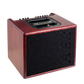 AER Compact 60/40 Acoustic Amplifier - Solid Oak w/ Mahogany Finish