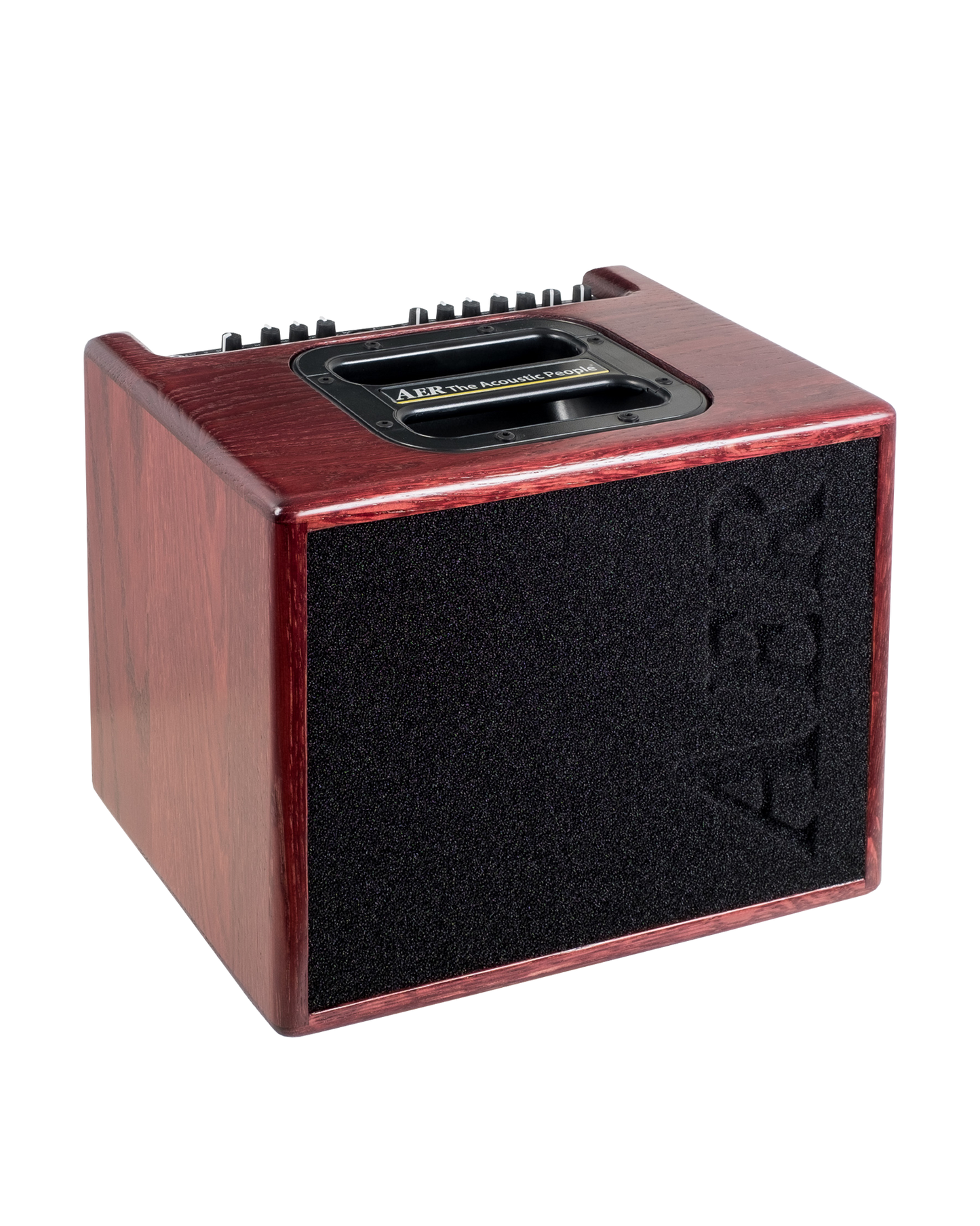 AER Compact 60/40 Acoustic Amplifier - Solid Oak w/ Mahogany Finish